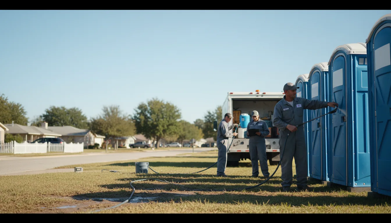 Long-Term Portable Toilet Rental in Burbank, IL near me